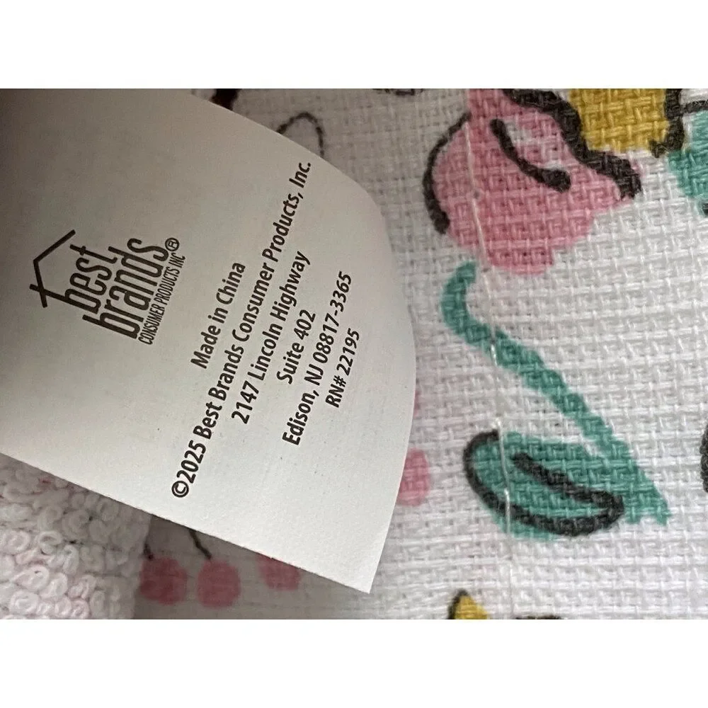 2 Pack Disney Winnie the Pooh Floral Flowers Spring Kitchen‎ Towels 16 X 26” NEW